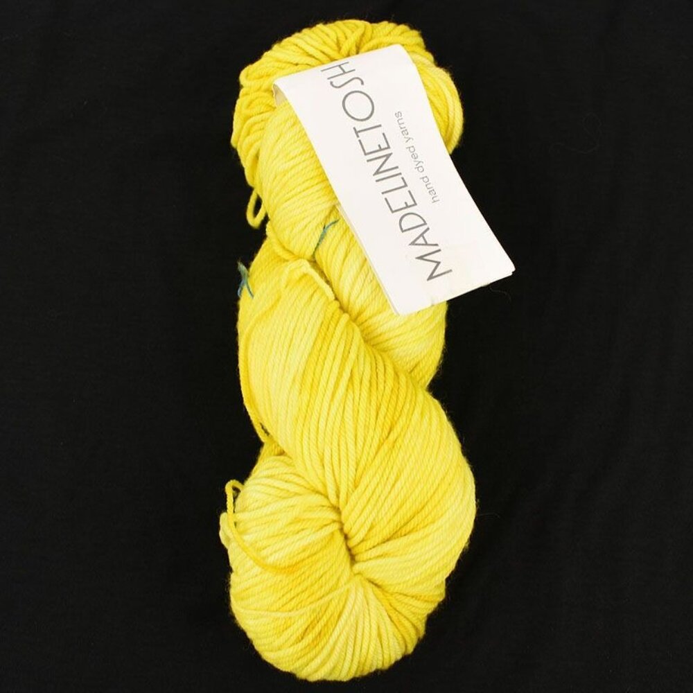 MadelineTosh Twist DK Yarn Superwash Merino Wool 250 Yds Hansa Yellow